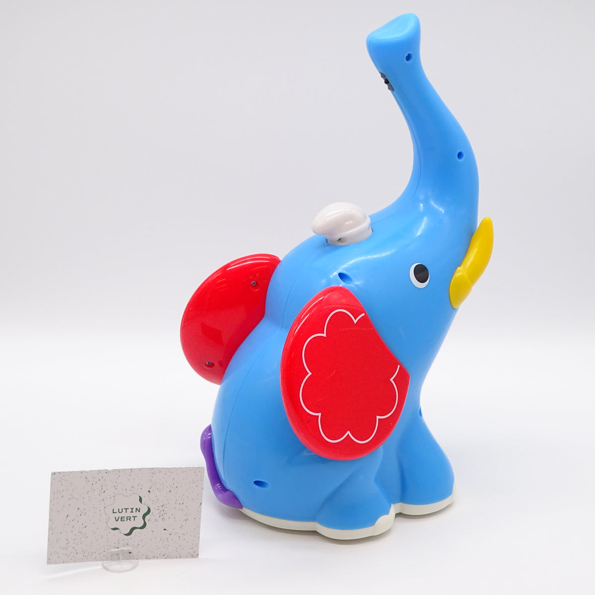 Éléphant Musical bleu LOGITOYS - Dès 18 mois | Ref 15682