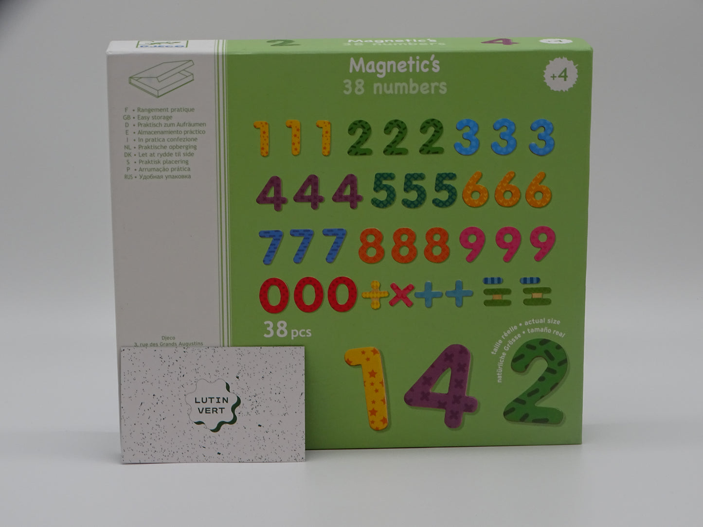 Magnetic’s des nombres d'occasion DJECO - Dès 4 ans | Ref 13023