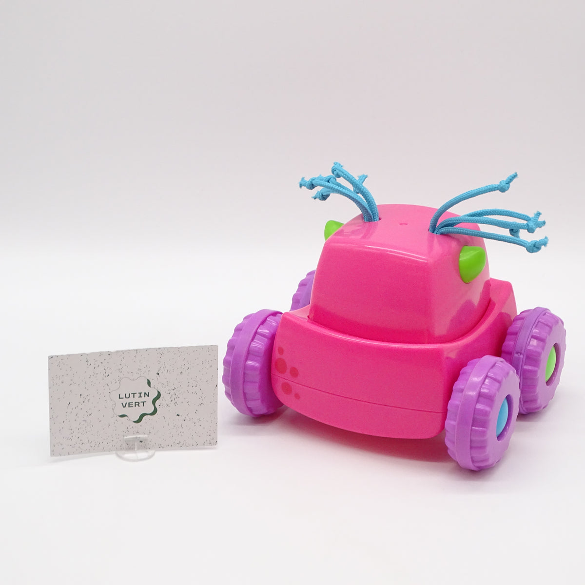 Voiture Monstre Rose Press & Go FISHER-PRICE - Dès 18 mois | Ref 15723