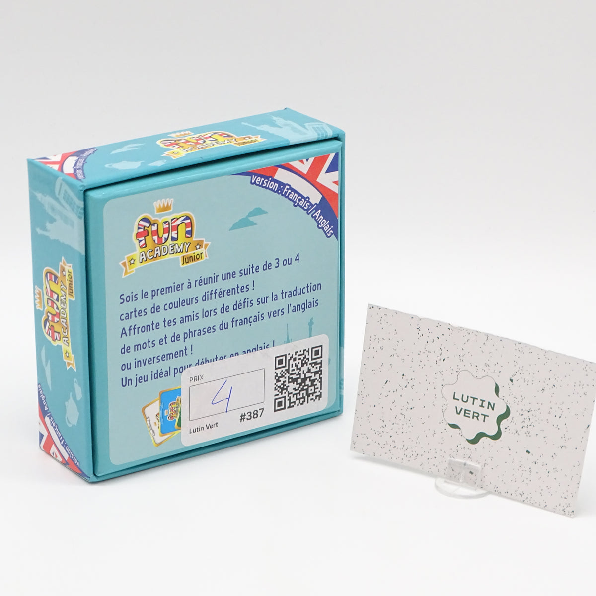 Fun Academy Junior – Tes premiers pas en Anglais TOPI GAMES - Dès 4 ans | Ref 15726