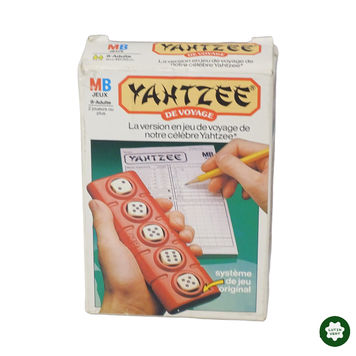 Yahtzee de voyage d'occasion MB JEUX - Dès 6 ans | Lutin Vert