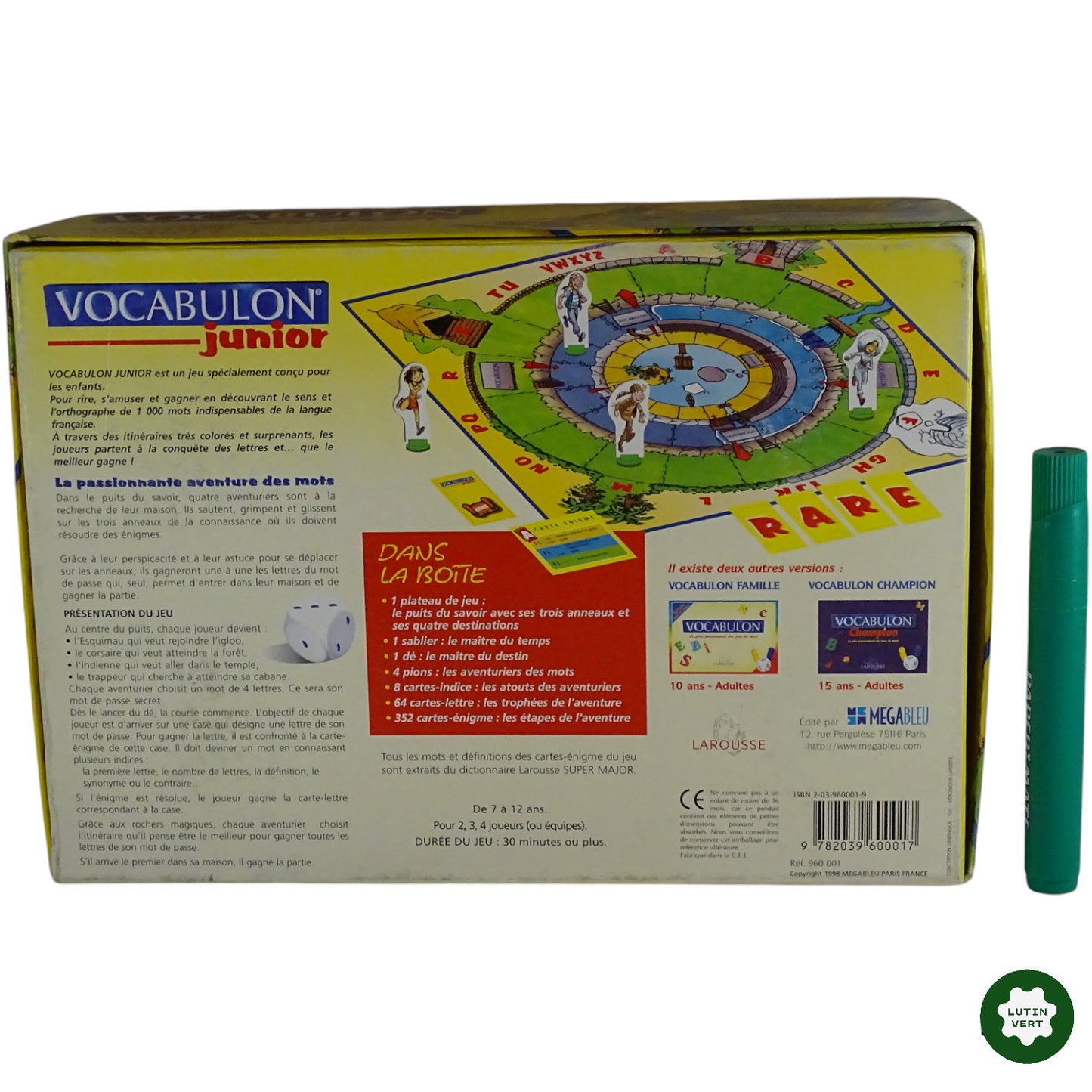 Vocabulon Junior d'occasion MEGABLEU - Dès 7 ans | Ref 8991