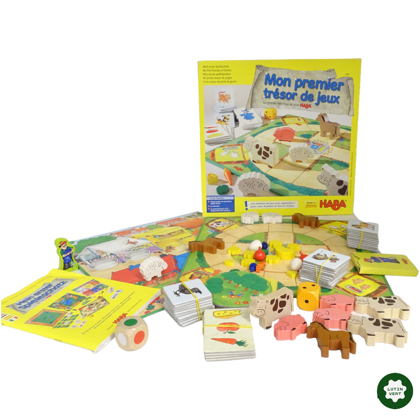 Mon Premier Trésor de Jeux d'occasion HABA - Dès 3 ans | Lutin Vert