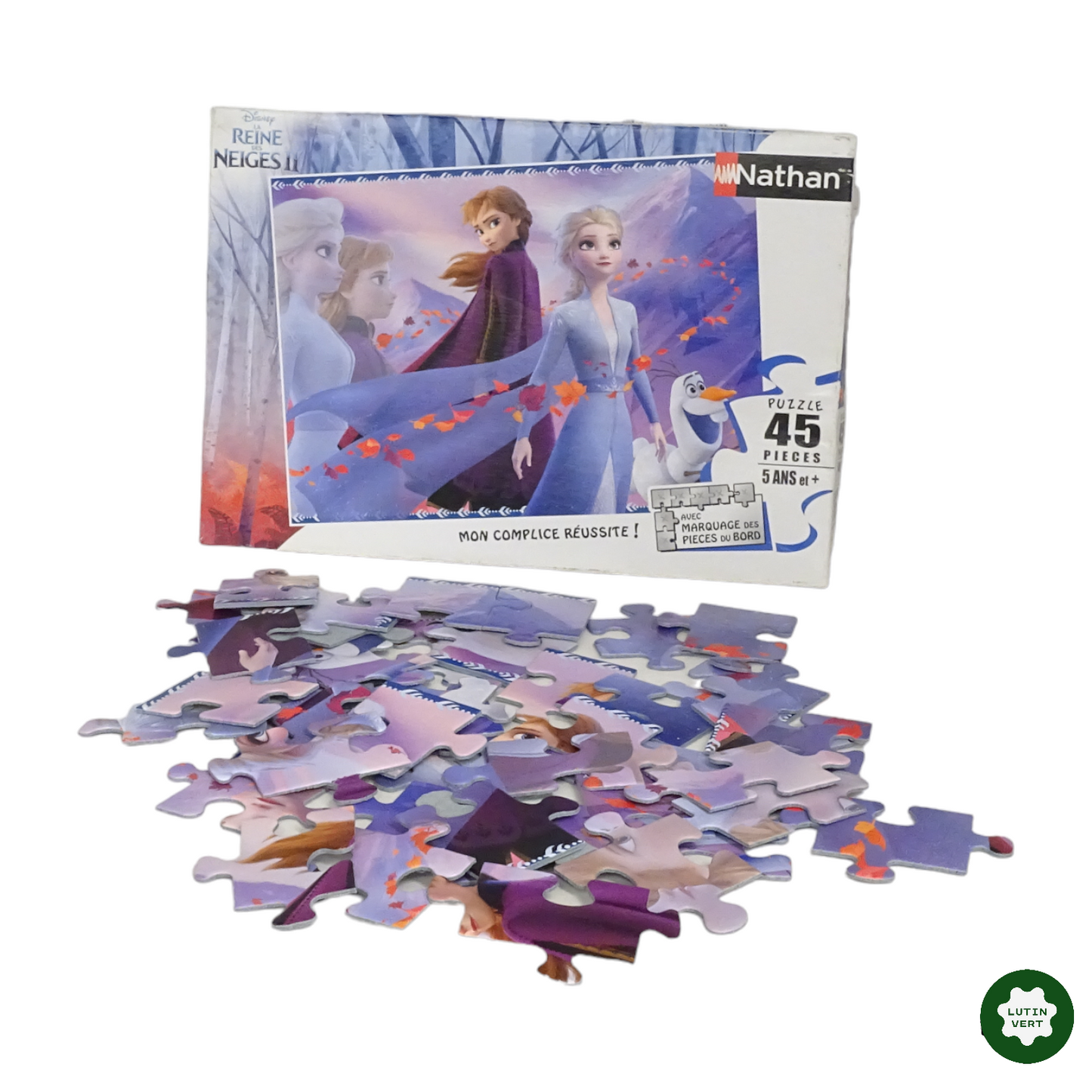 Puzzle Reines des Neiges Ofaf d'occasion NATHAN - Dès 6 ans | Lutin Vert