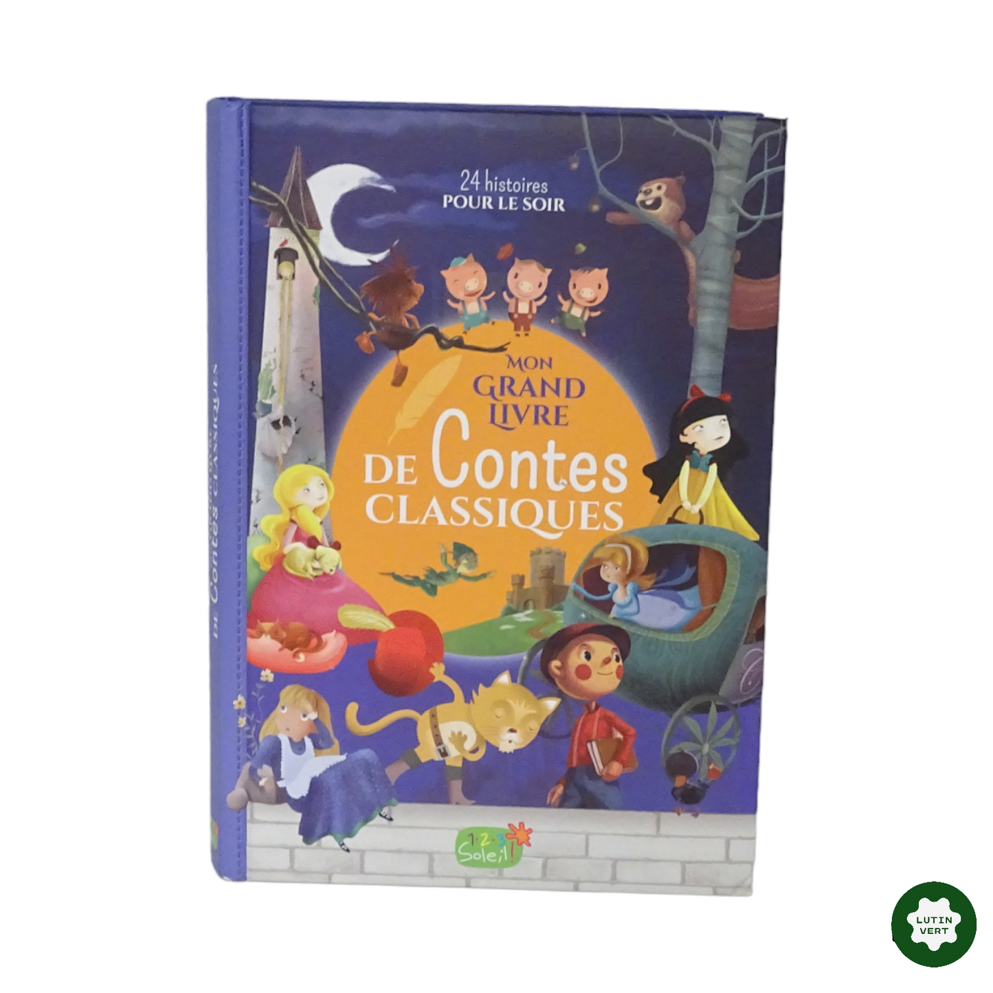 Mon Grand Livre de Contes Classiques d'occasion 123 SOLEIL ! - Dès 3 ans | Lutin Vert