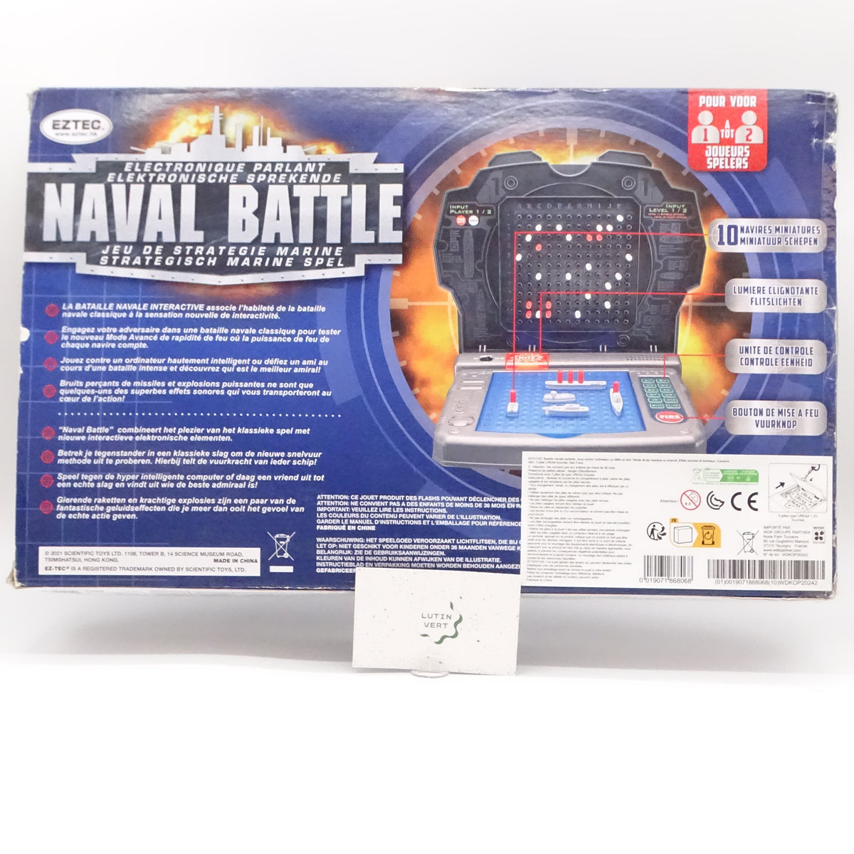Bataille Navale EZTEC - Dès 5 ans | Ref 15761