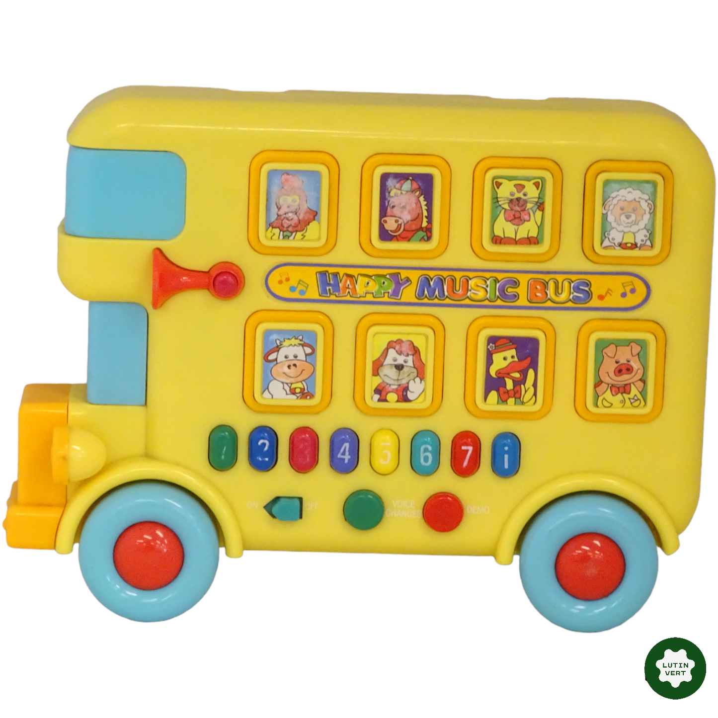 Bus musical animaux d'occasion - Dès 1 an | Lutin Vert