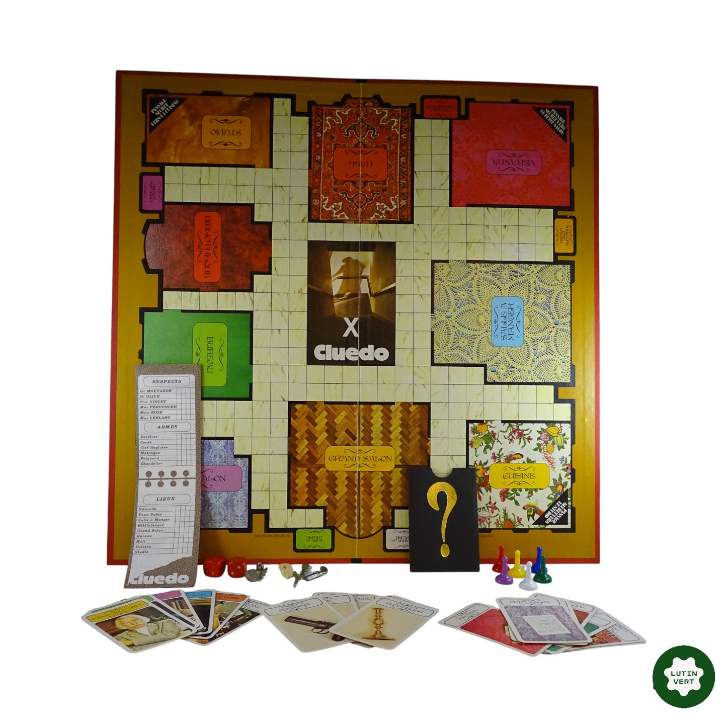 Cluedo Vintage – Qui a tué Le Dr Lenoir ? d'occasion MIRO-MECCANO - Dès 8 ans | Ref 9122
