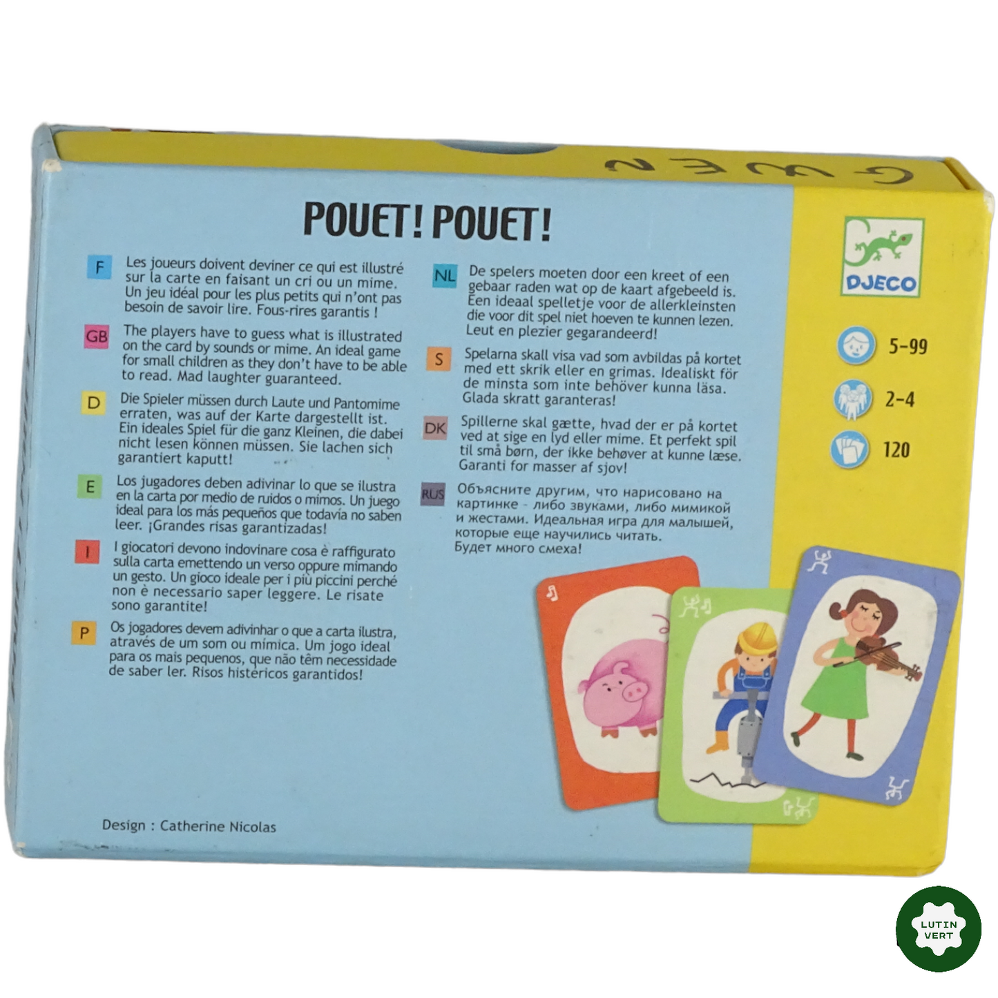 Pouet ! Pouet ! d'occasion DJECO - Dès 5 ans | Lutin Vert