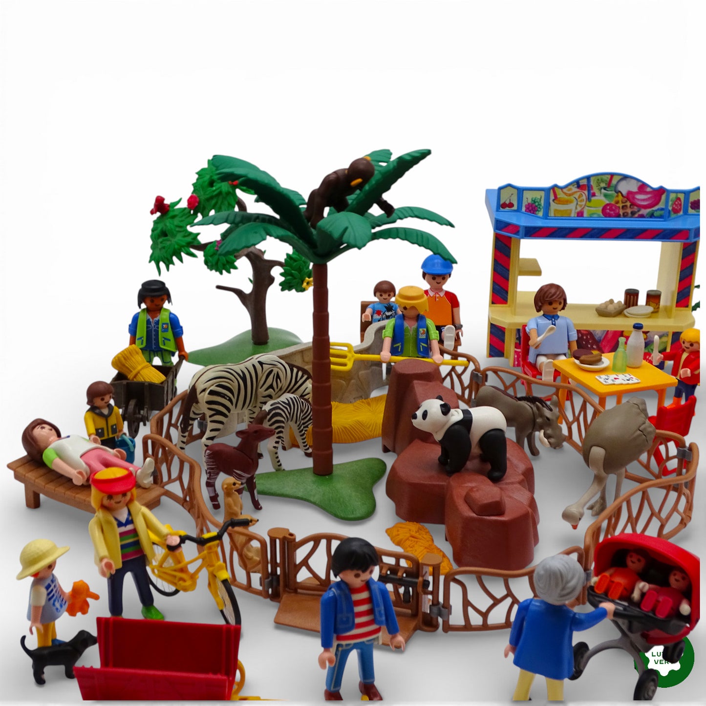 Playmobil pièce unique « Parc animalier » d'occasion PLAYMOBIL - Dès 4 ans | Ref 13123
