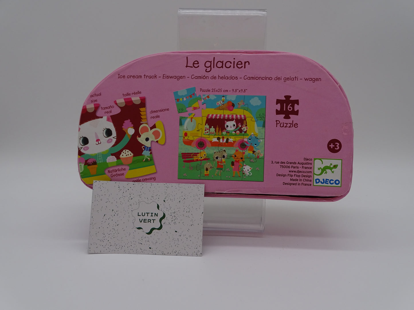 Puzzle 16 p « Camion de glaces » d'occasion DJECO - Dès 3 ans | Ref 13149