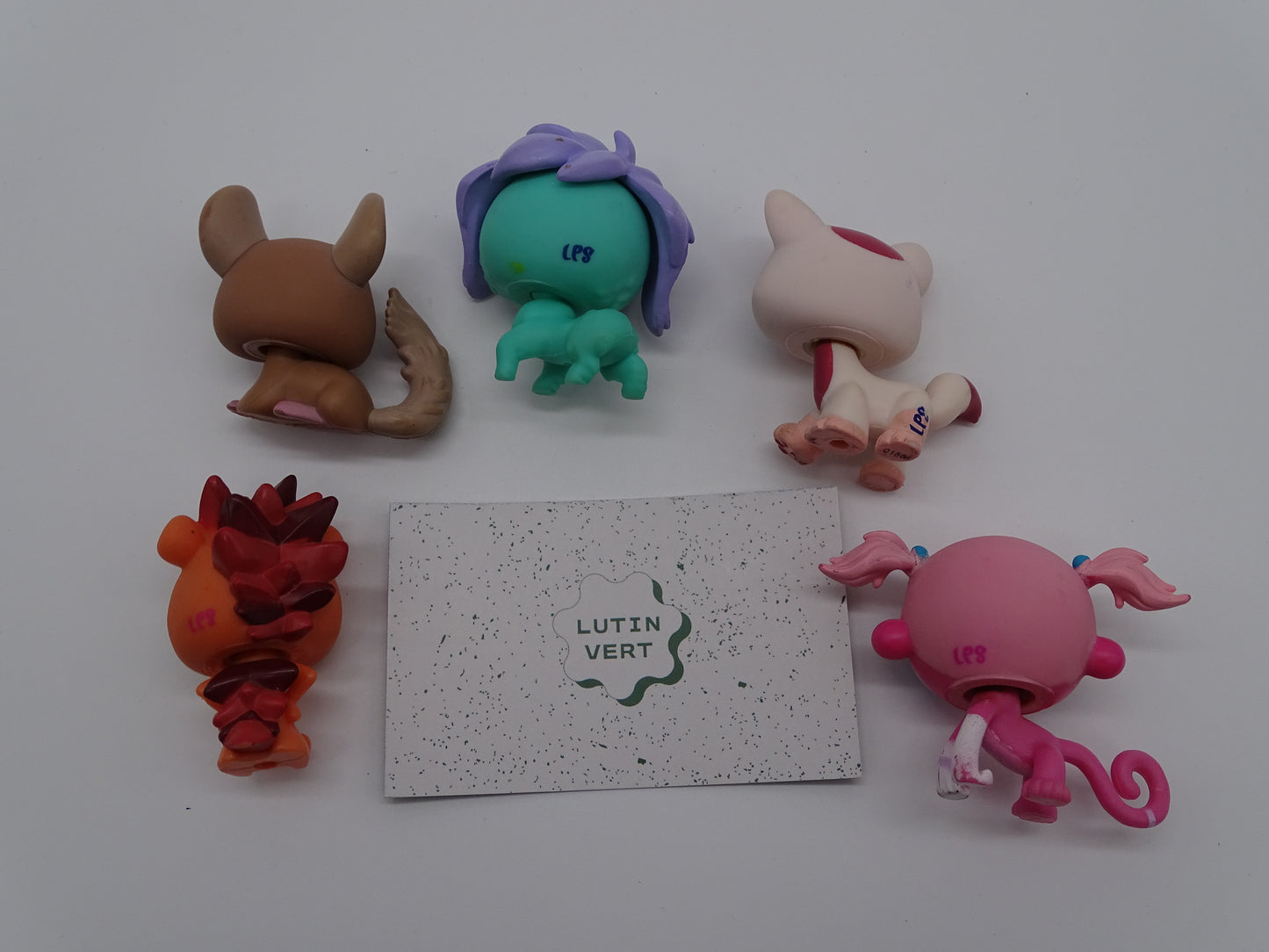 Lot 5 figurines « Littlest Pet Shop » d'occasion HASBRO - Dès 4 ans | Ref 13144