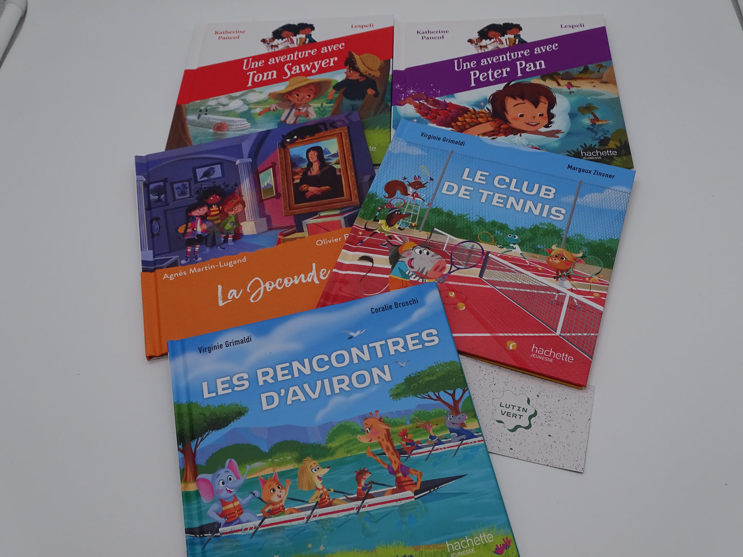 Lot 5 livres enfants par de grands écrivains d'occasion HACHETTE JEUNESSE - Dès 3 ans | Ref 13143
