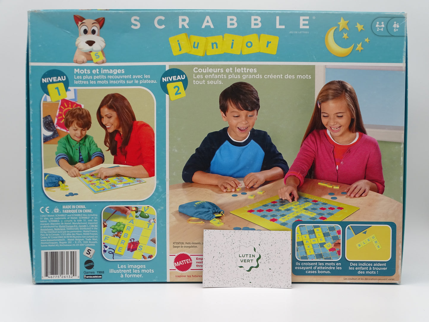 Scrabble Junior d'occasion MATTEL - Dès 6 ans | Réf 13163