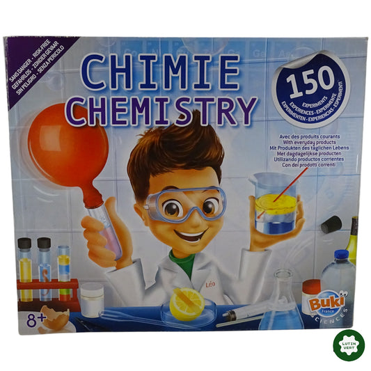150 Experiences – Chimie Chemistry d'occasion BUKI - Dès 8 ans | Ref 9162