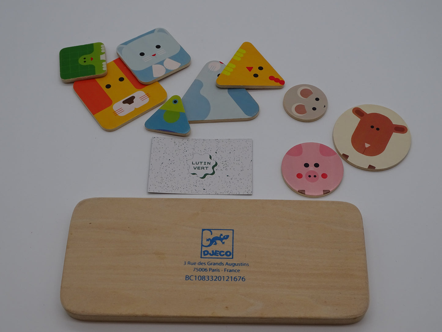 Jeu bois d’encastrement Djeco d'occasion DJECO - Dès 2 ans | Ref 13178