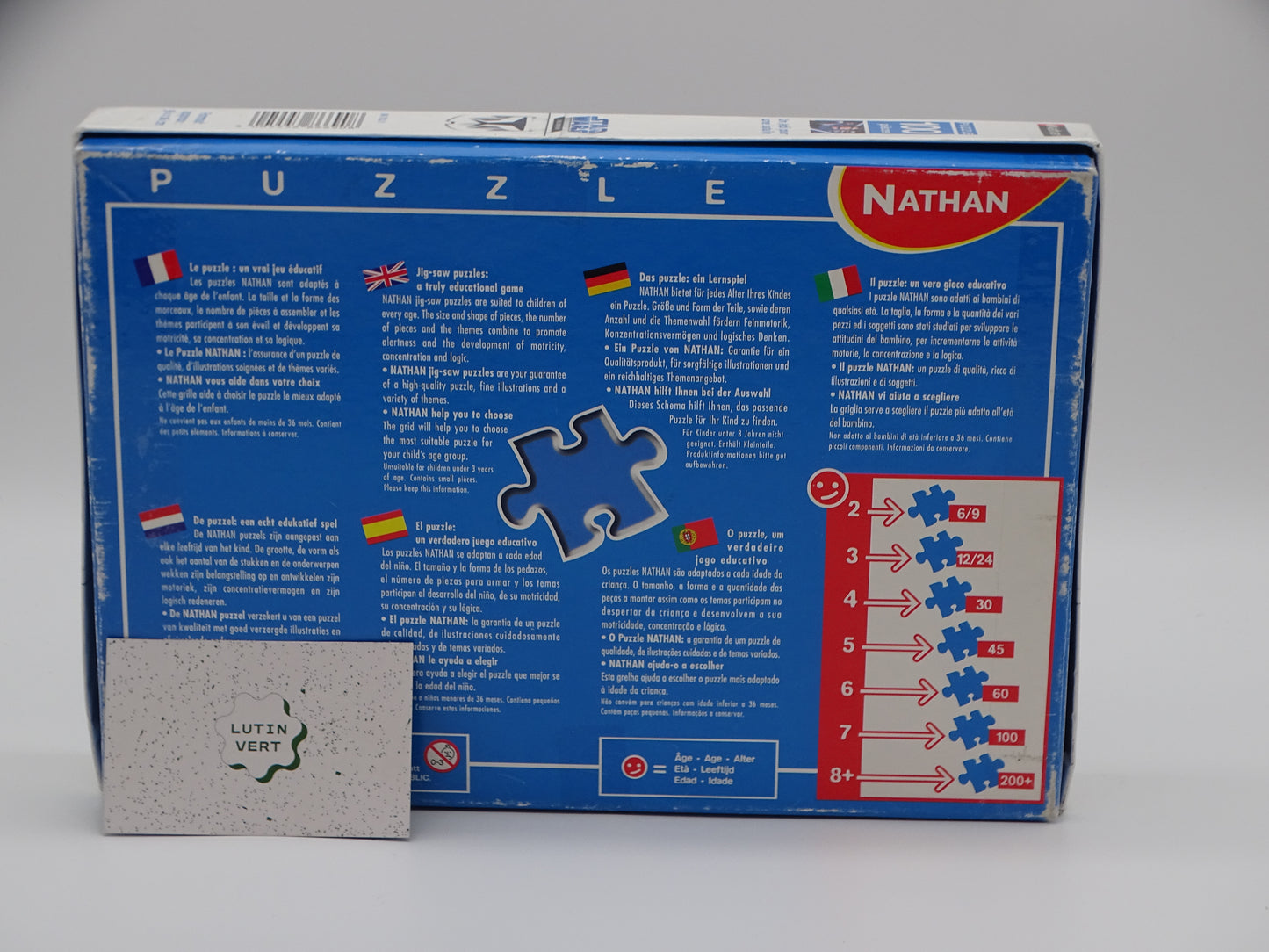 Puzzle Star Wars The Clone Wars « Un Jedi pour une bataille » d'occasion NATHAN - Dès 6 ans | Ref 13187