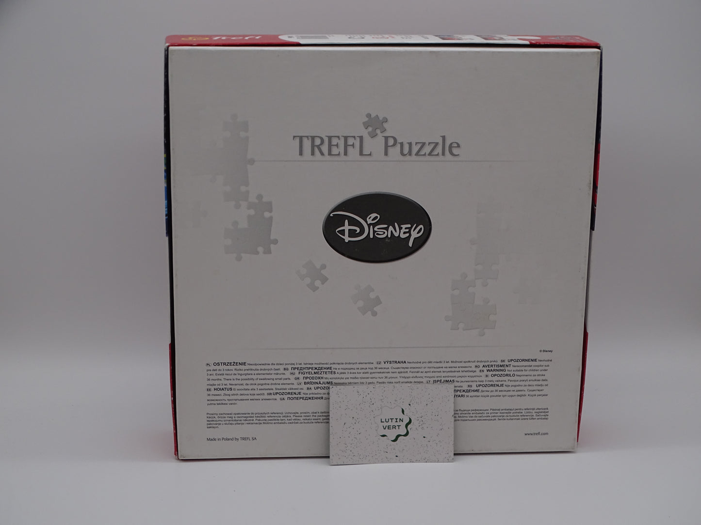 4 puzzles « Cars » Pixar d'occasion TREFL - Dès 4 ans | Ref 13189