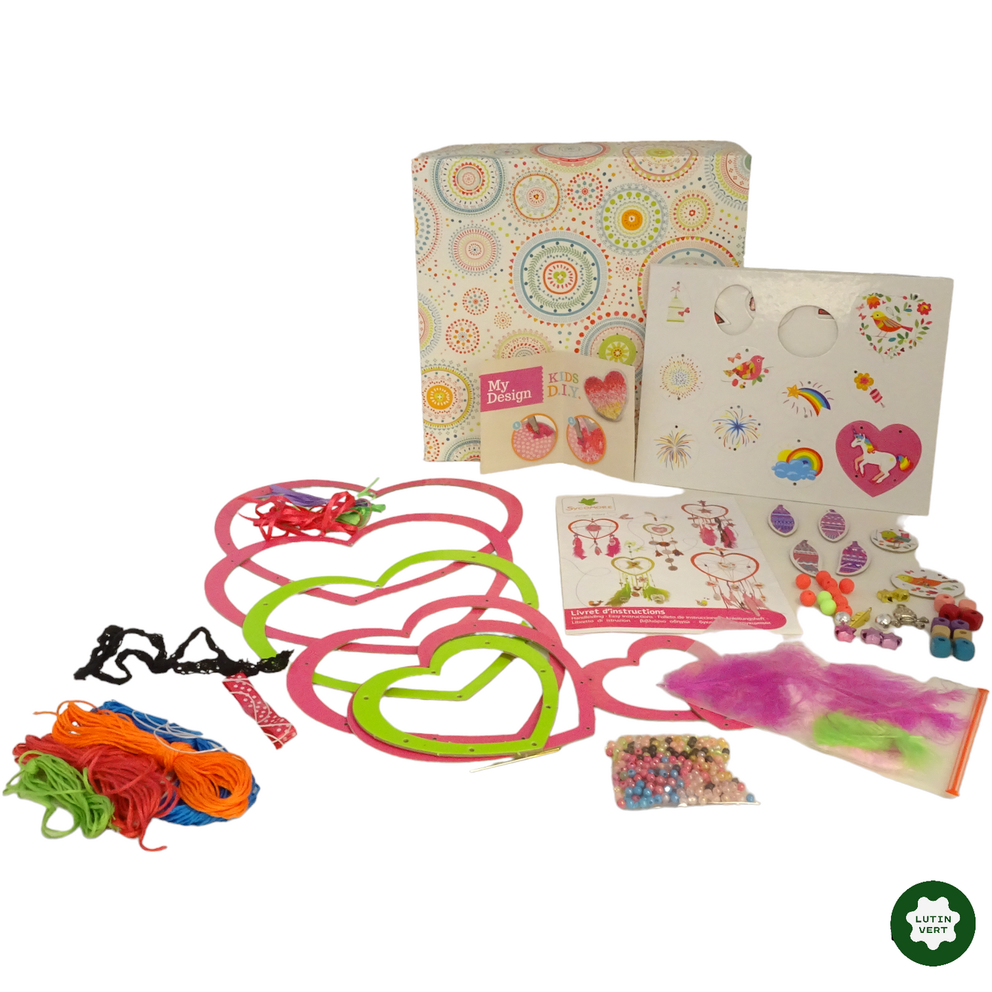 Kit fabrication attrape-rèves d'occasion SYCOMORE - Dès 6 ans | Lutin Vert