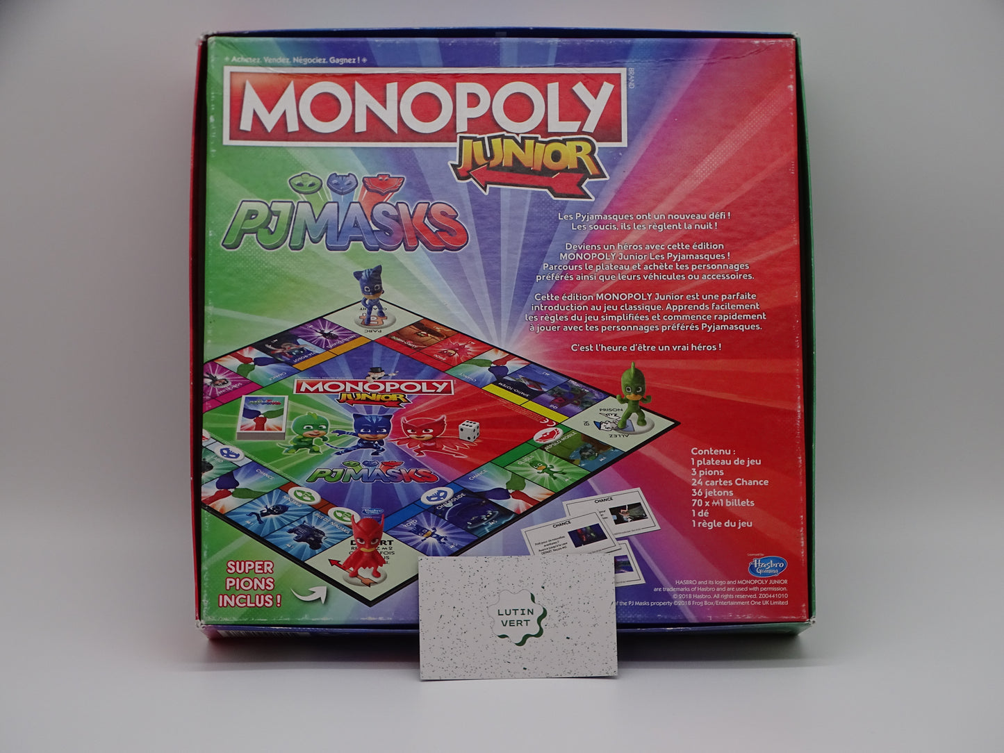 Monopoly Junior Pjmasks d'occasion HASBRO - Dès 5 ans | Ref 13244