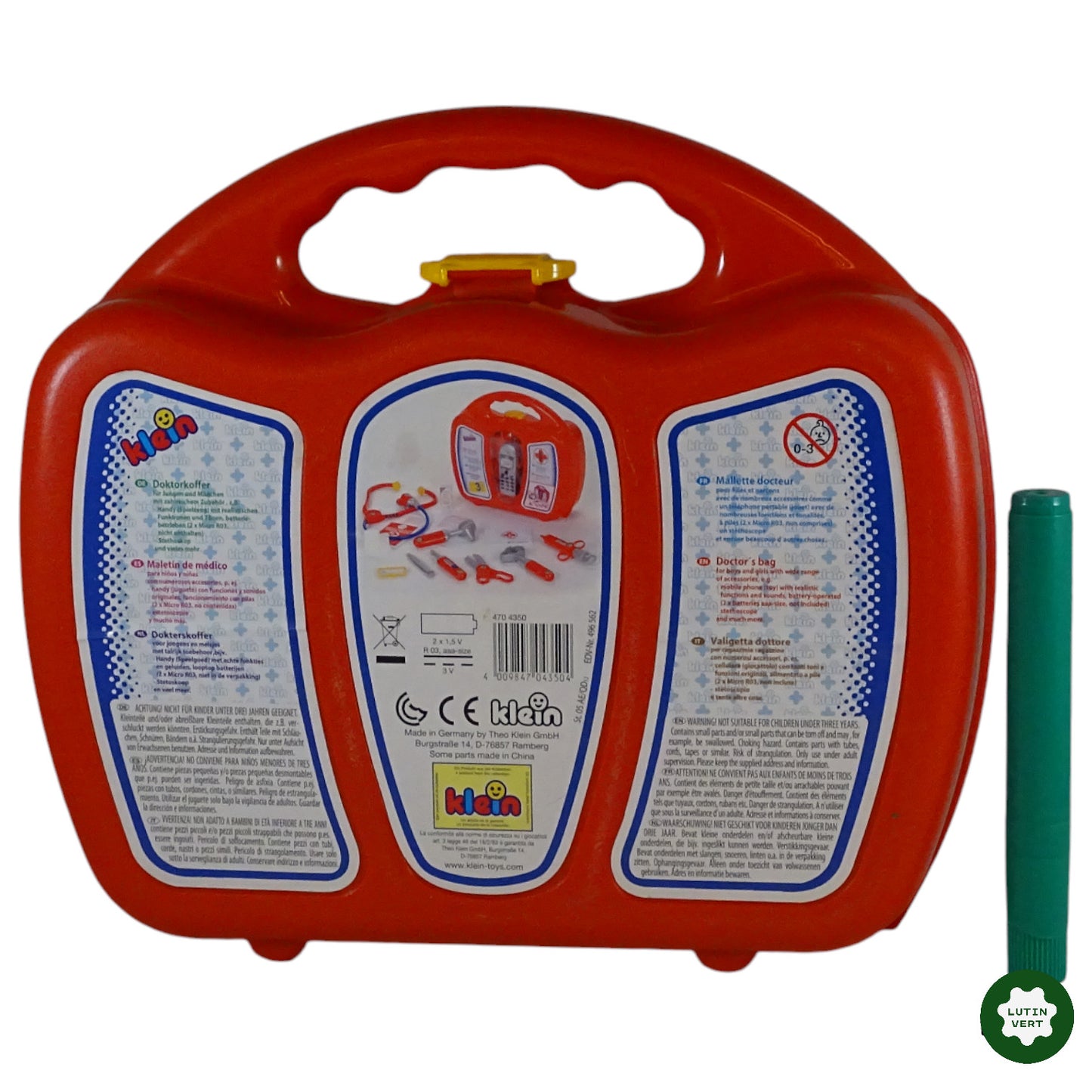 Malette docteur rouge d'occasion KLEIN - Dès 3 ans | Ref 9184