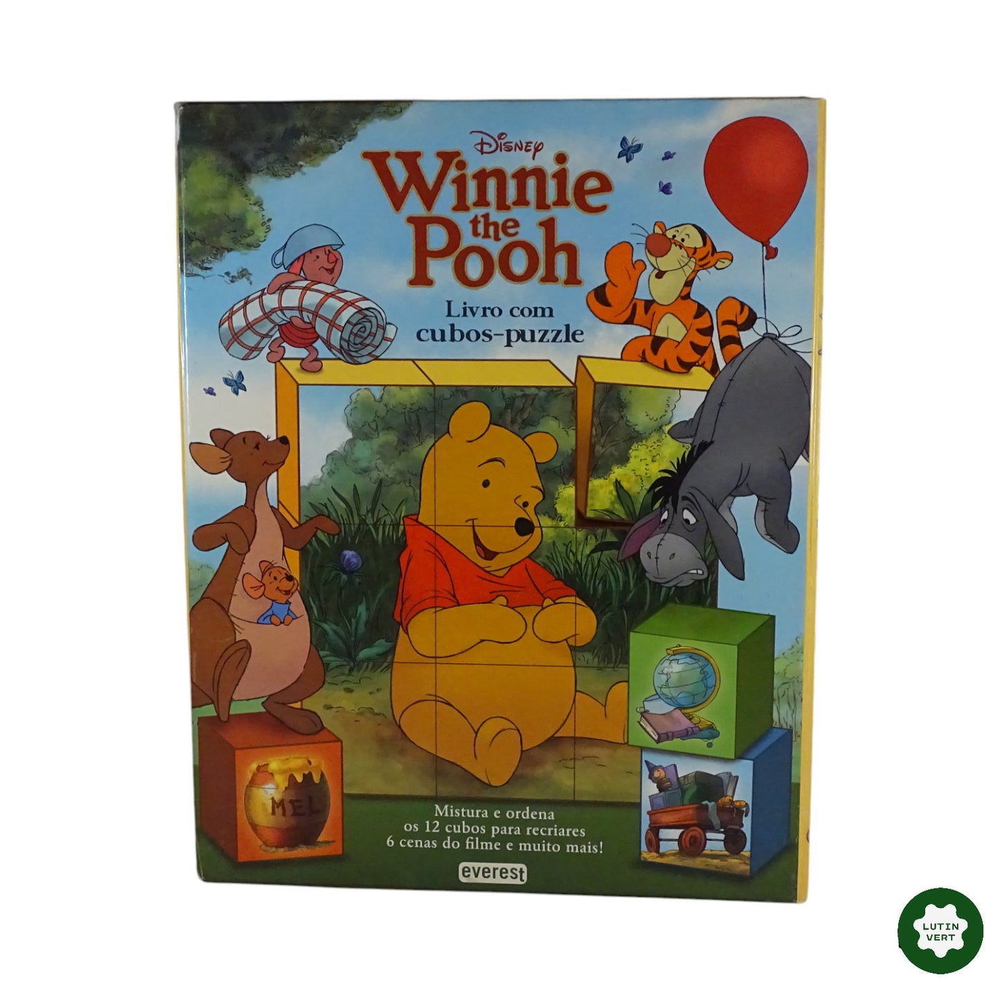 Livre Puzzle Winnie the Pooh Espagnol d'occasion EVEREST - Dès 3 ans | Ref 9220