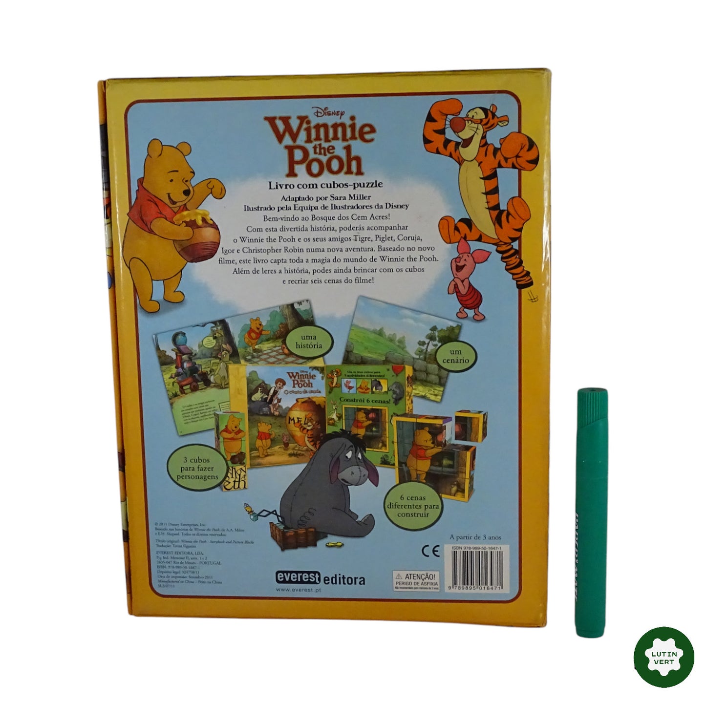 Livre Puzzle Winnie the Pooh Espagnol d'occasion EVEREST - Dès 3 ans | Ref 9220