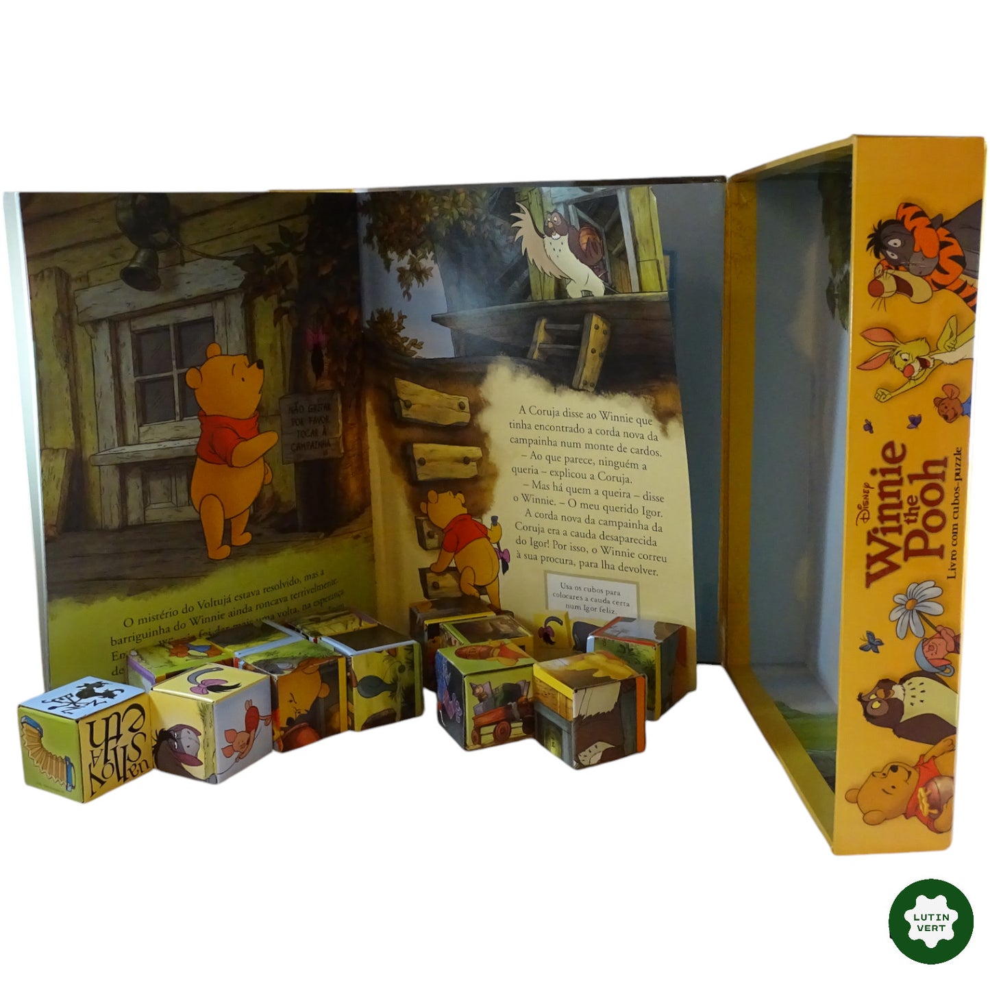 Livre Puzzle Winnie the Pooh Espagnol d'occasion EVEREST - Dès 3 ans | Ref 9220