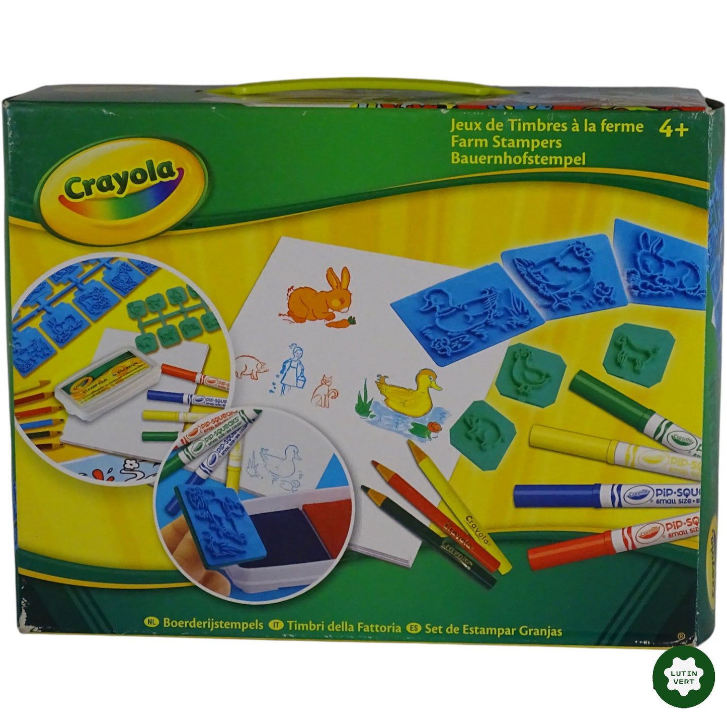 Jeux de Timbres à la ferme d'occasion CRAYOLA - Dès 4 ans | Ref 9222