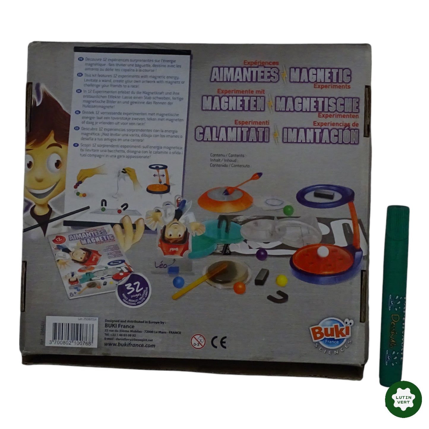 Expériences aimantées d'occasion BUKI - Dès 8 ans | Ref 9209