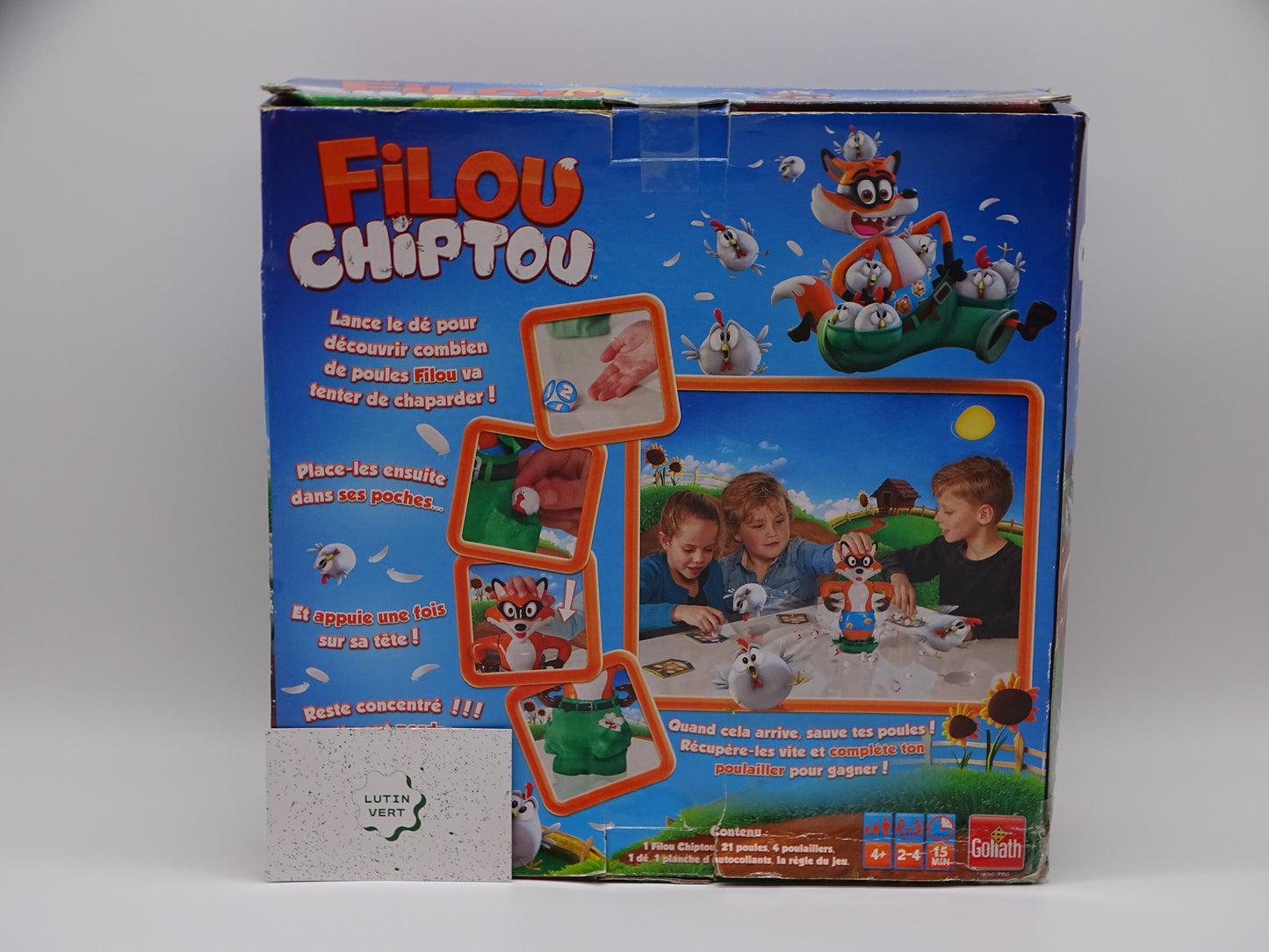 Jeu de société Filou Chiptou d'occasion - Dès 4 ans - Ref 13292