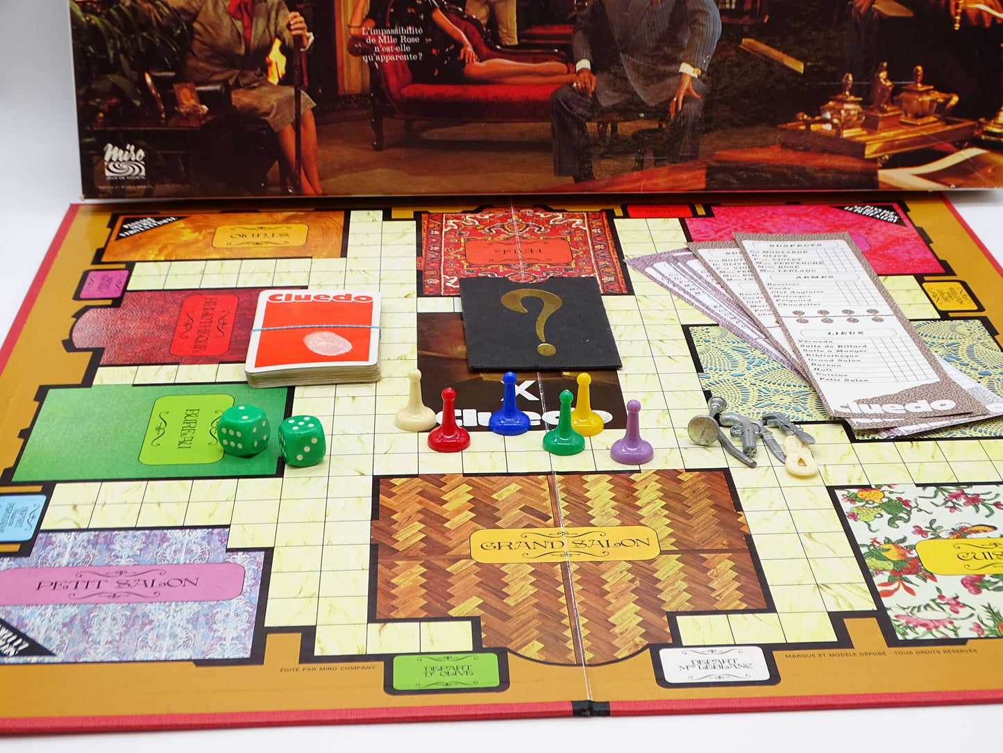 Cluedo original d'occasion MIRO - Dès 8 ans | Ref 13295