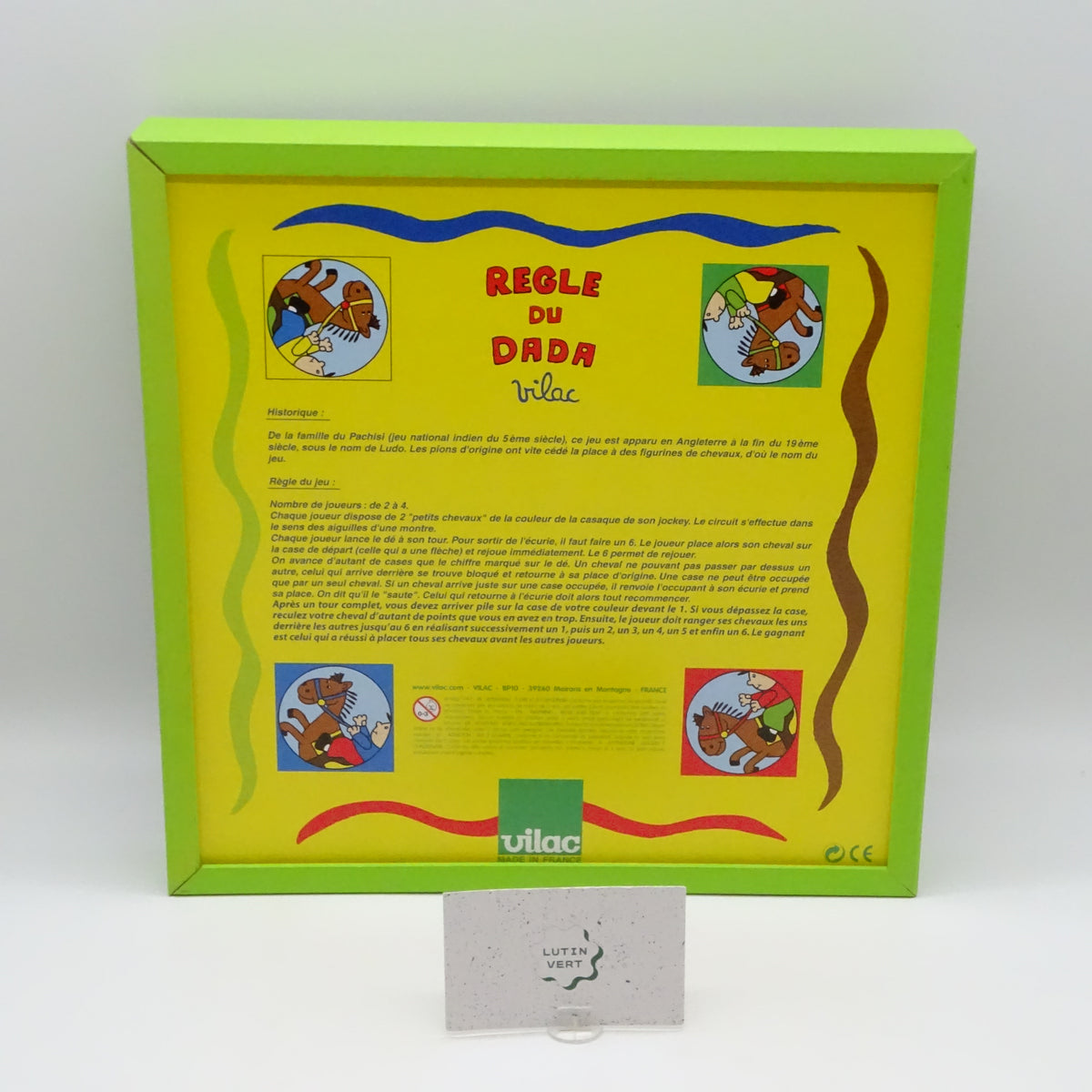 Jeu de Dada et jeu de l’oie VILAC - Dès 4 ans | Ref 15952