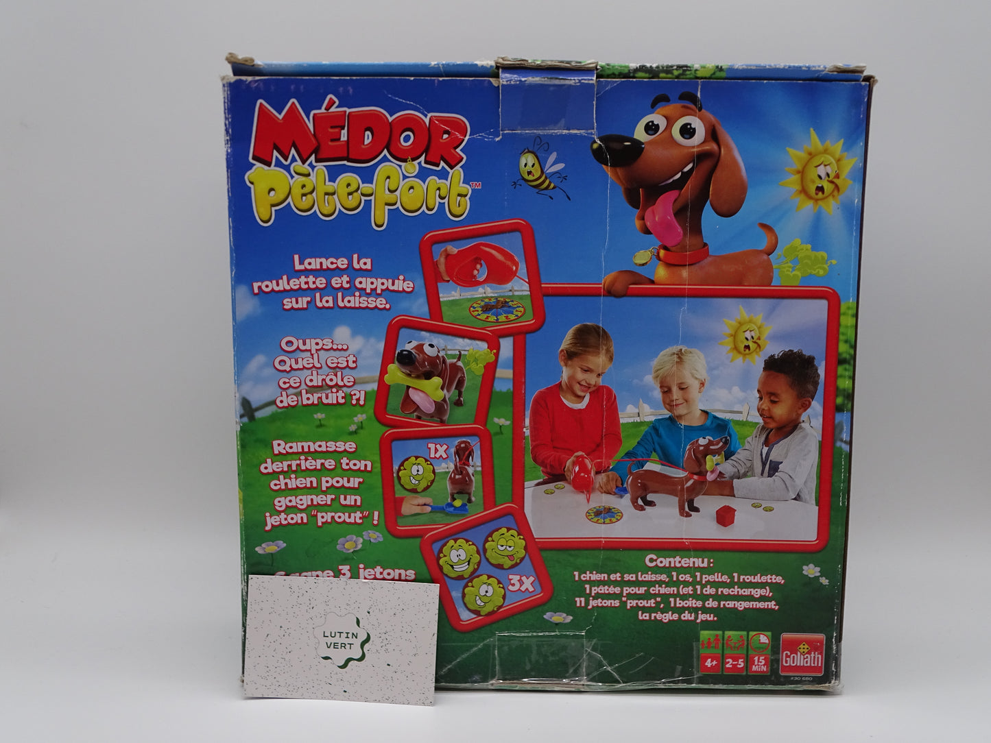 Médor pète-fort, le chien qui ne manque pas d’air d'occasion GOLIATH - Dès 4 ans | Ref 13336