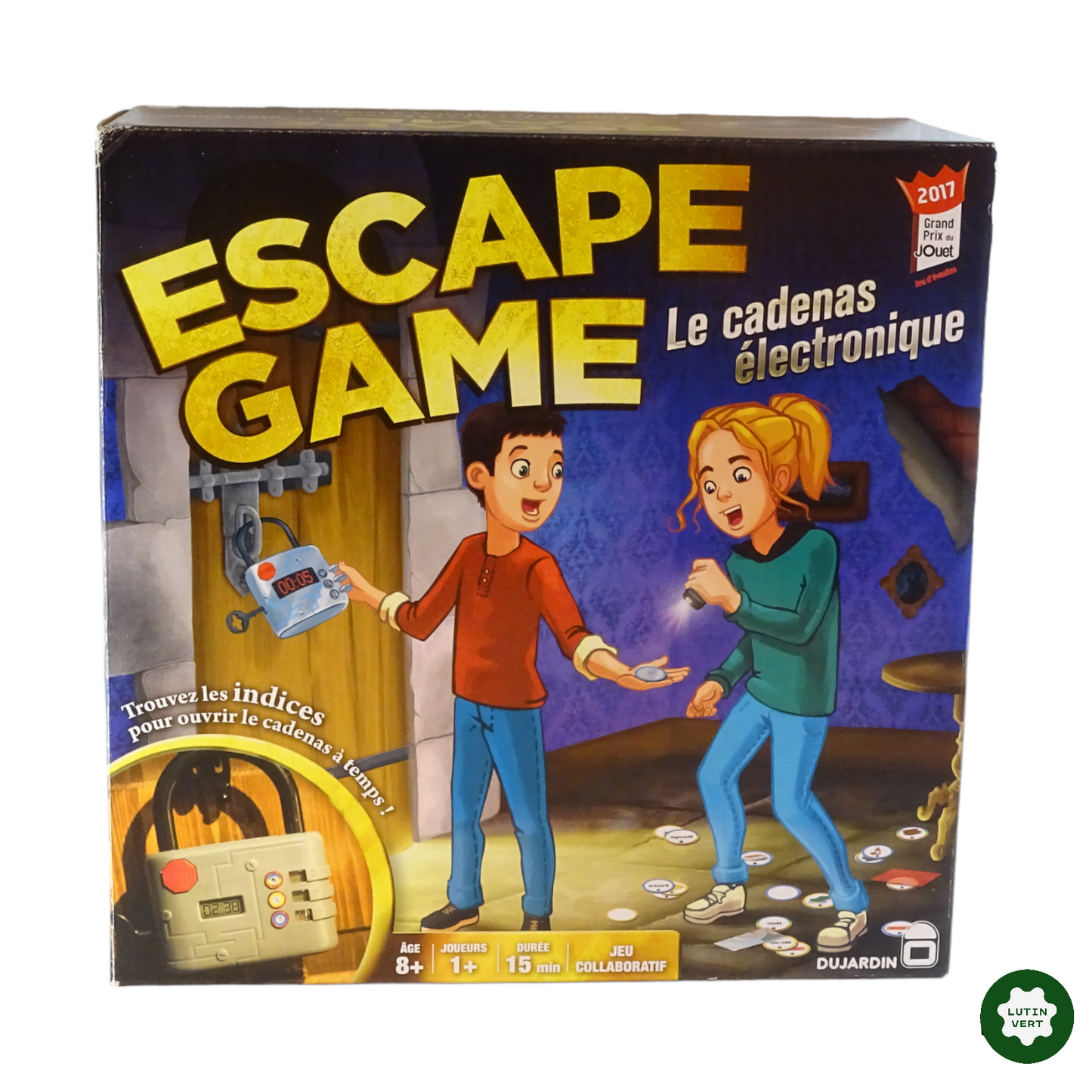 Escape Game Le Cadenas Electronique d'occasion DUJARDIN - Dès 8 ans | Lutin Vert REF 11190