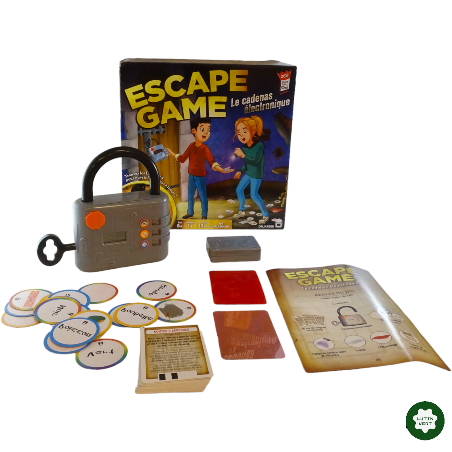 Escape Game Le Cadenas Electronique d'occasion DUJARDIN - Dès 8 ans | Lutin Vert REF 11190