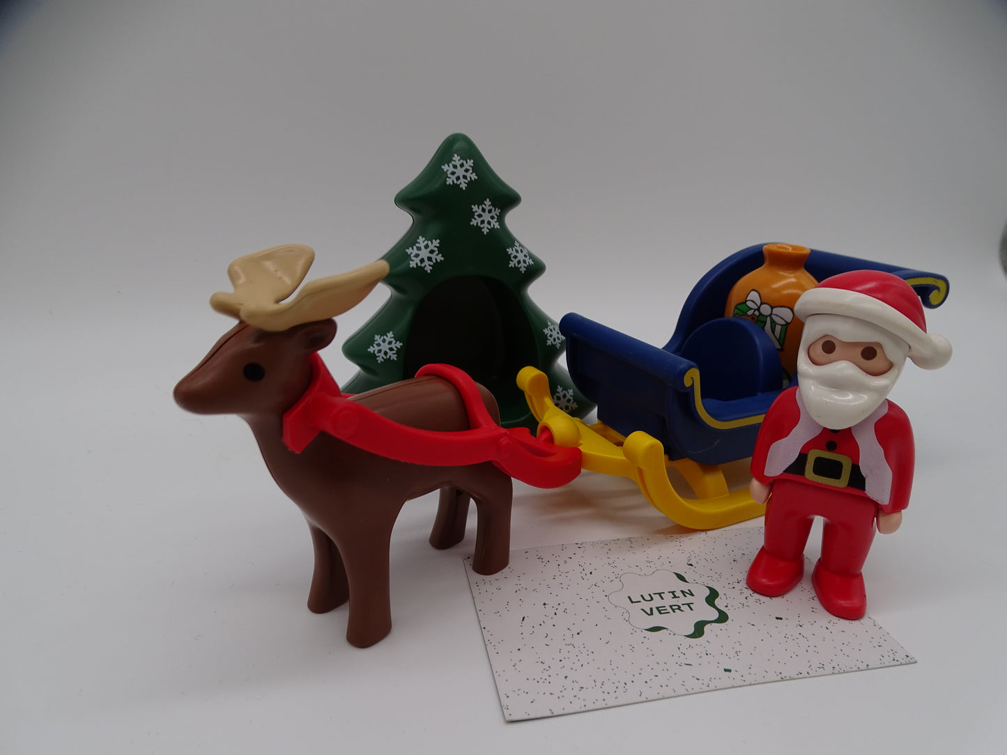 Playmobil 1 2 3 « Père Noël avec traîneau » 6787 d'occasion PLAYMOBIL - Dès 1 an | Ref 13341