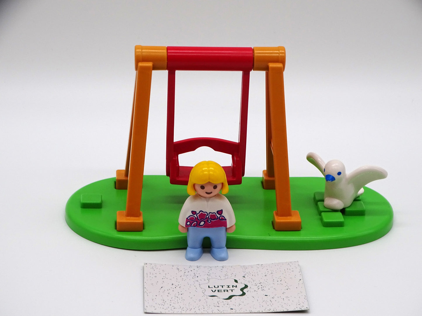 Playmobil 1,2,3 pièce unique « La balançoire » d'occasion PLAYMOBIL - Dès 4 ans | Ref 13353