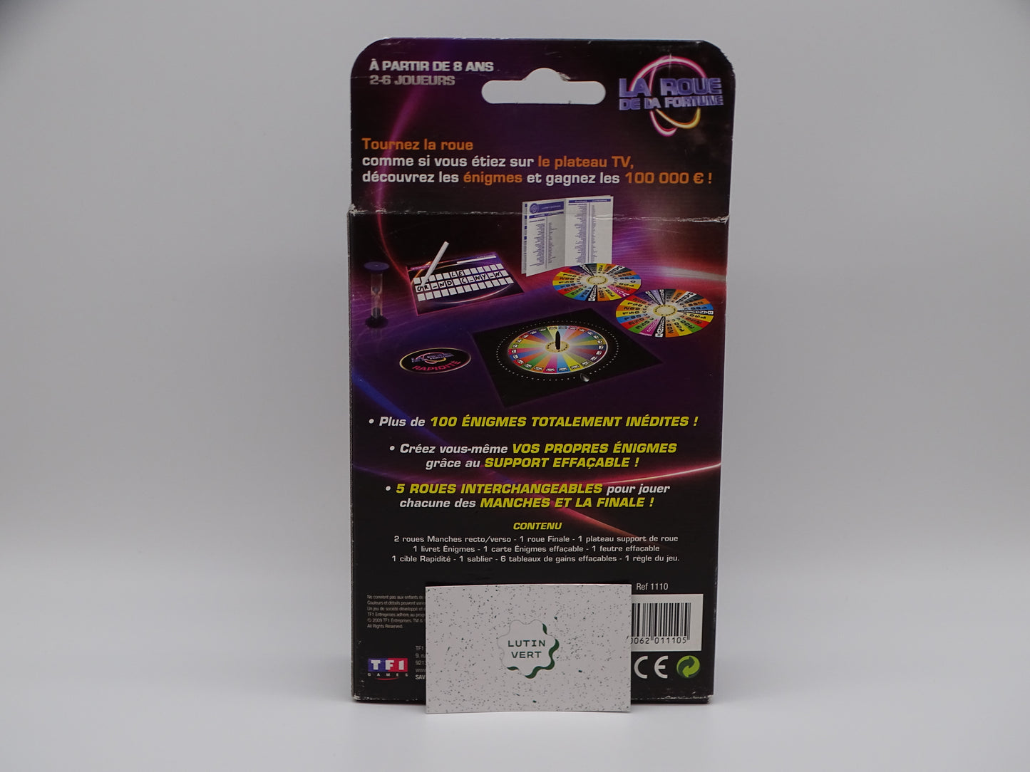 La Roue de la Fortune (version voyage) d'occasion TF1 GAMES - Dès 8 ans | Ref 13362
