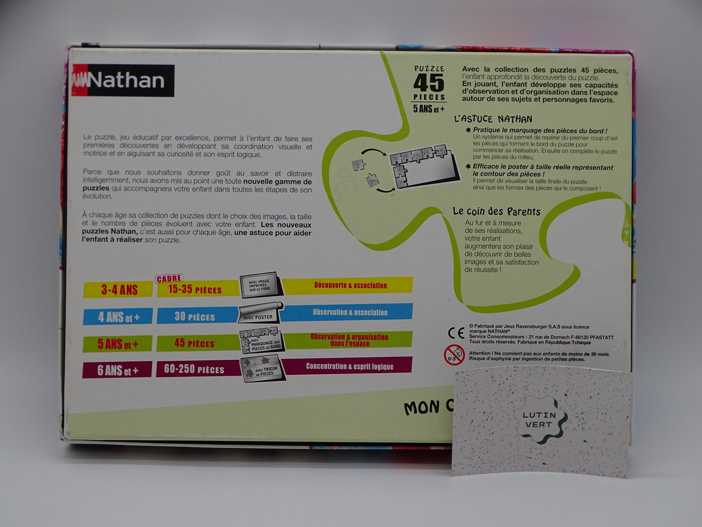 Puzzle Disney Princess « Rencontre avec Ariel » d'occasion NATHAN - Dès 5 ans | Ref 13361