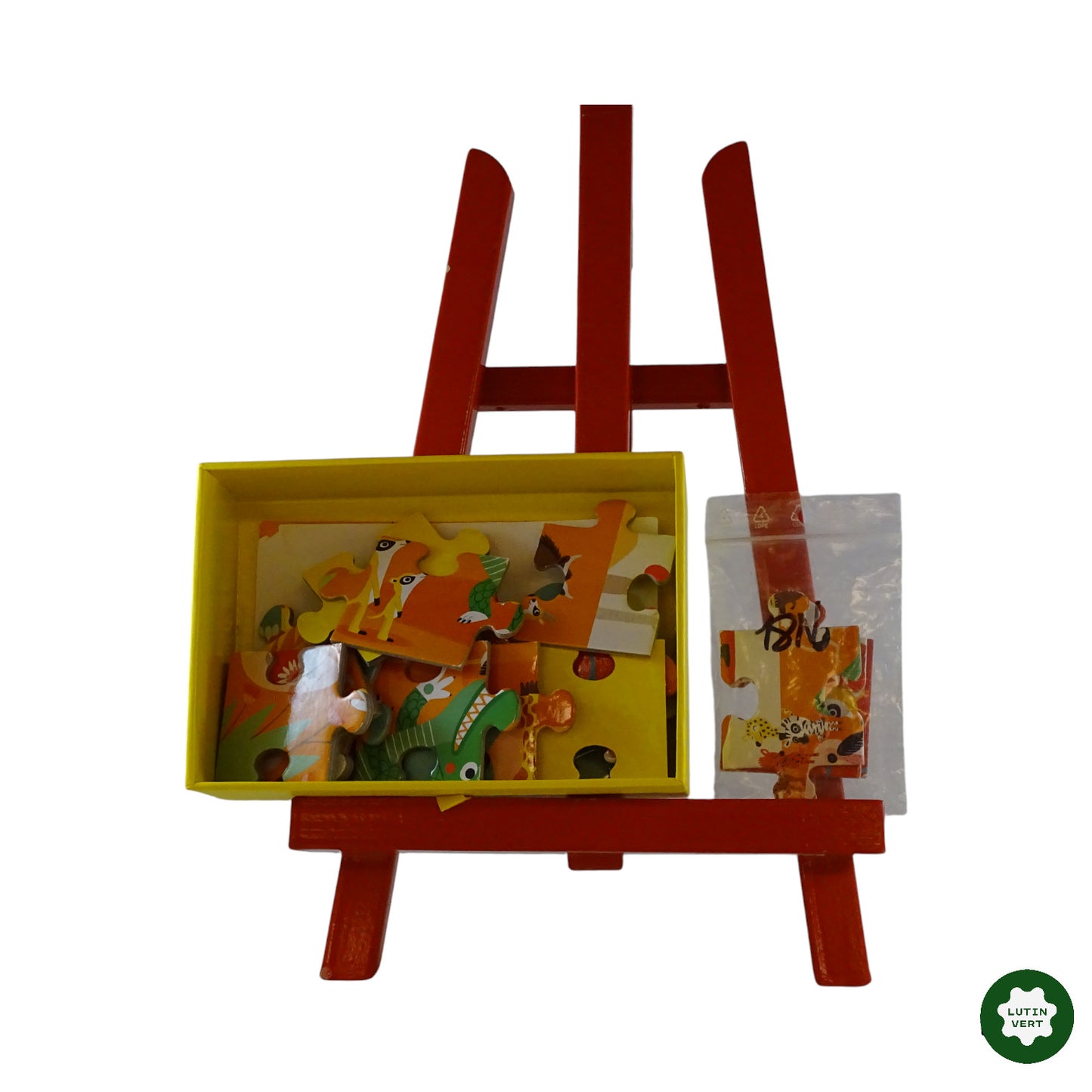 P’tits jeux de Puzzles – La Savane d'occasion AUZOU - Dès 3 ans | Ref 9289