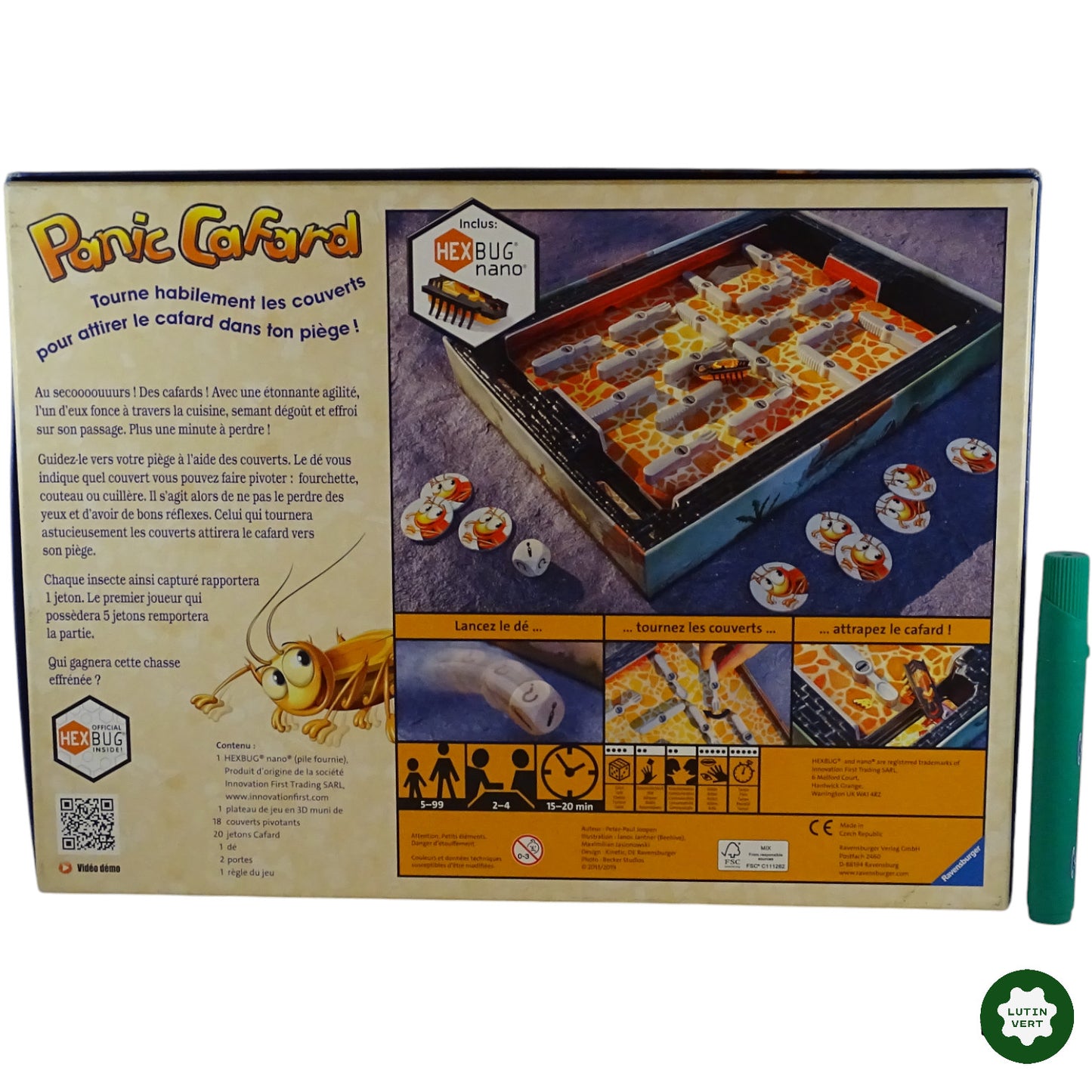 Panic Cafard d'occasion RAVENSBURGER - Dès 5 ans | Ref 9284-9475-9869
