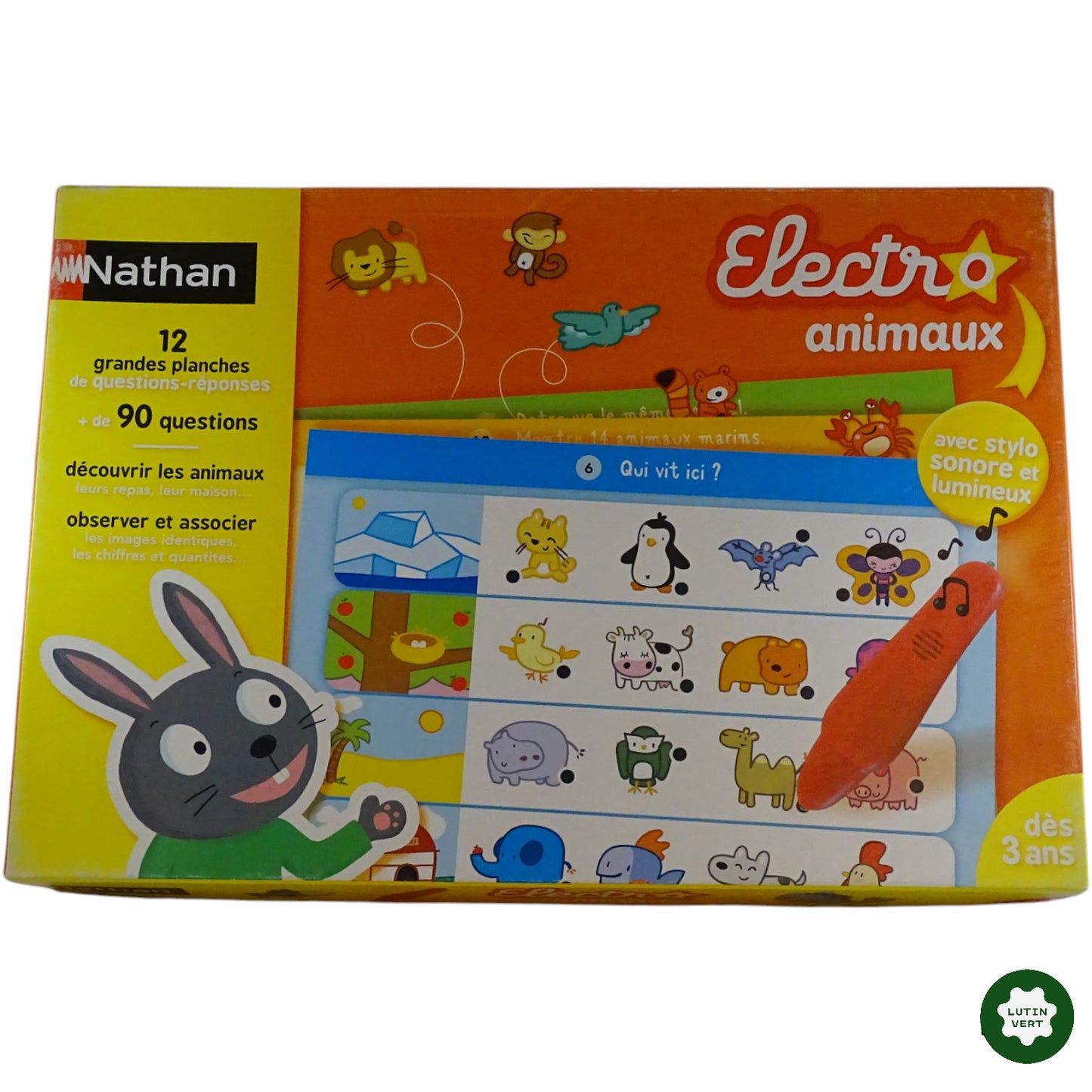 Electro Animaux d'occasion NATHAN - Dès 3 ans | Ref 9285