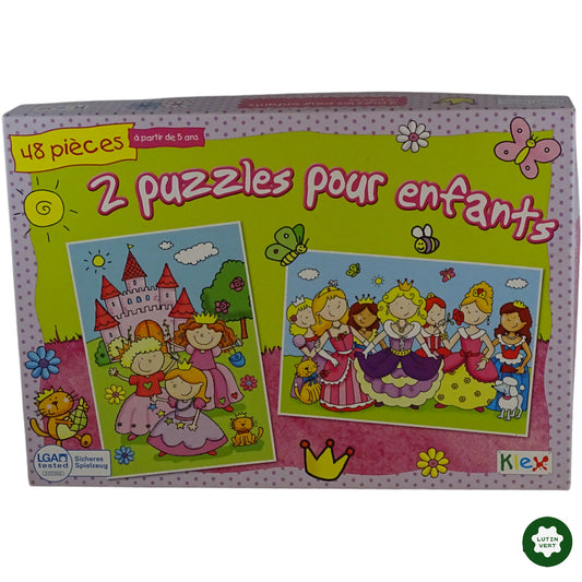 Puzzle Princesses pour enfants d'occasion KLEX - Dès 5 ans | Ref 9328