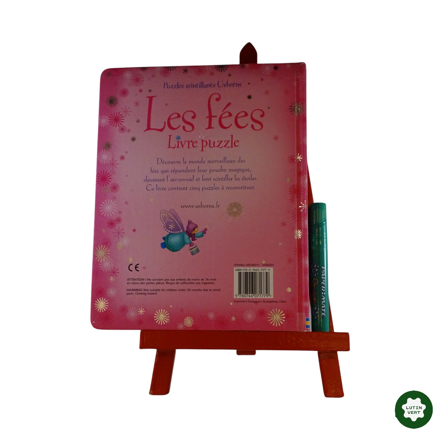 Les fées – Livre Puzzle d'occasion  - Dès 3 ans | Ref 9387