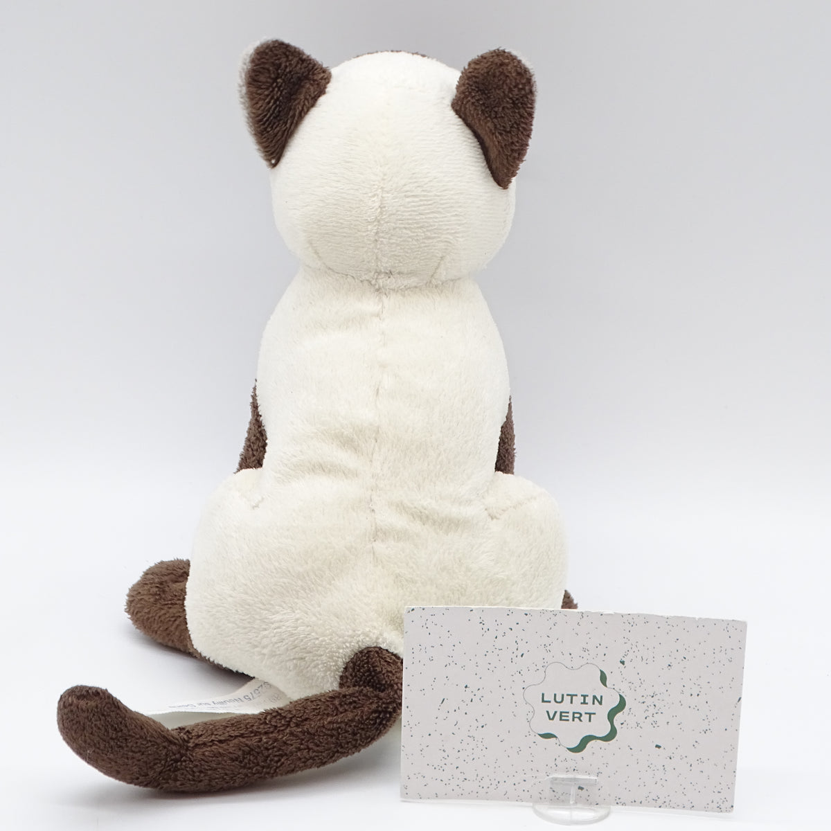 Peluche chat siamois JEMINI - Dès Naissance | Ref 16072