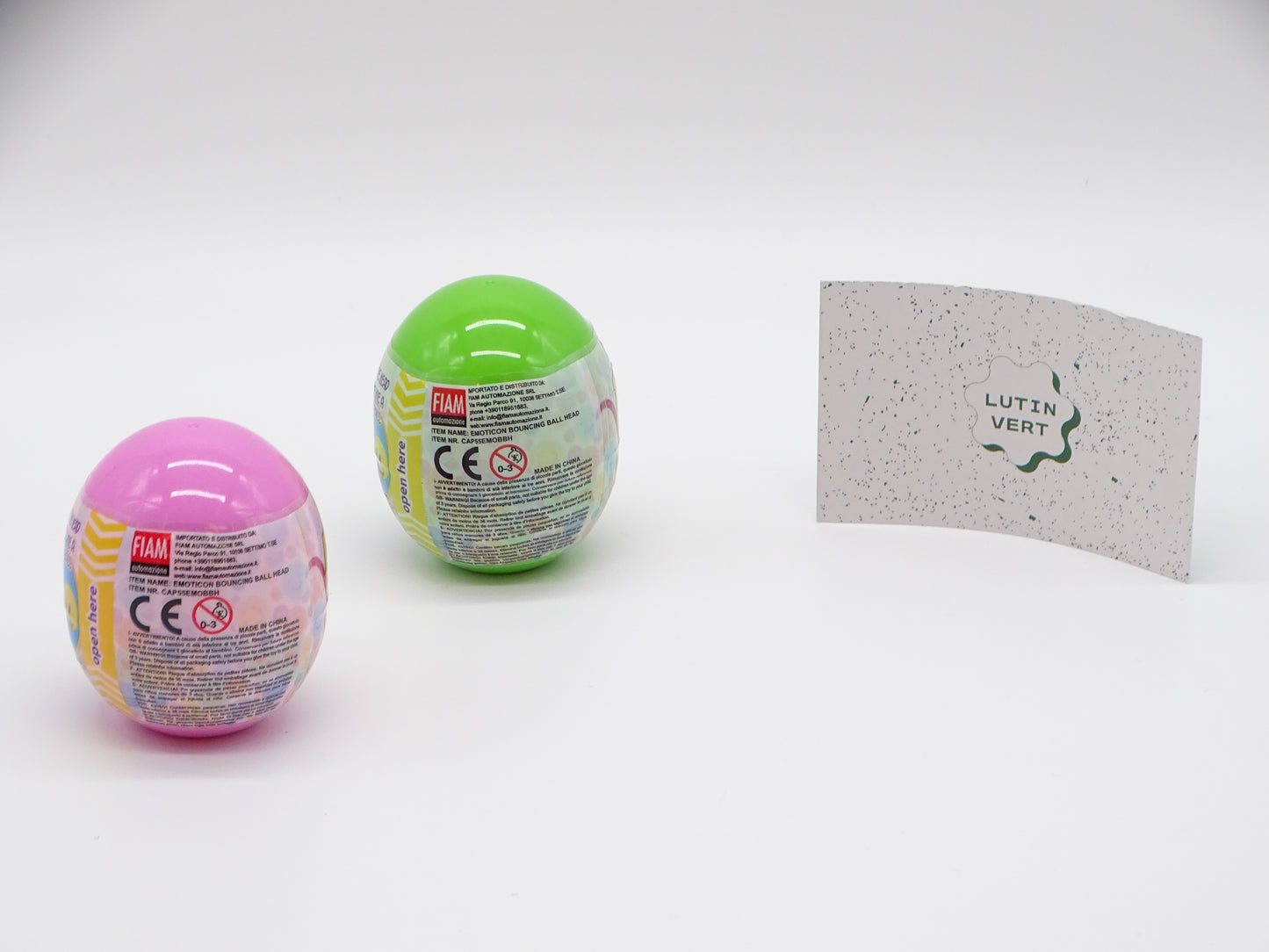 Lot de 2 « Emoticon Bouncy Ball » d'occasion FIAM - Dès 6 ans | Ref 13477