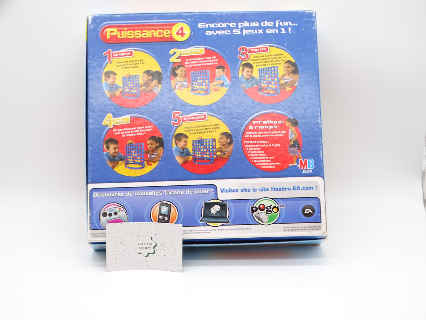 Puissance 4 « 5 à la suite » d'occasion HASBRO - Dès 6 ans | Ref 13472
