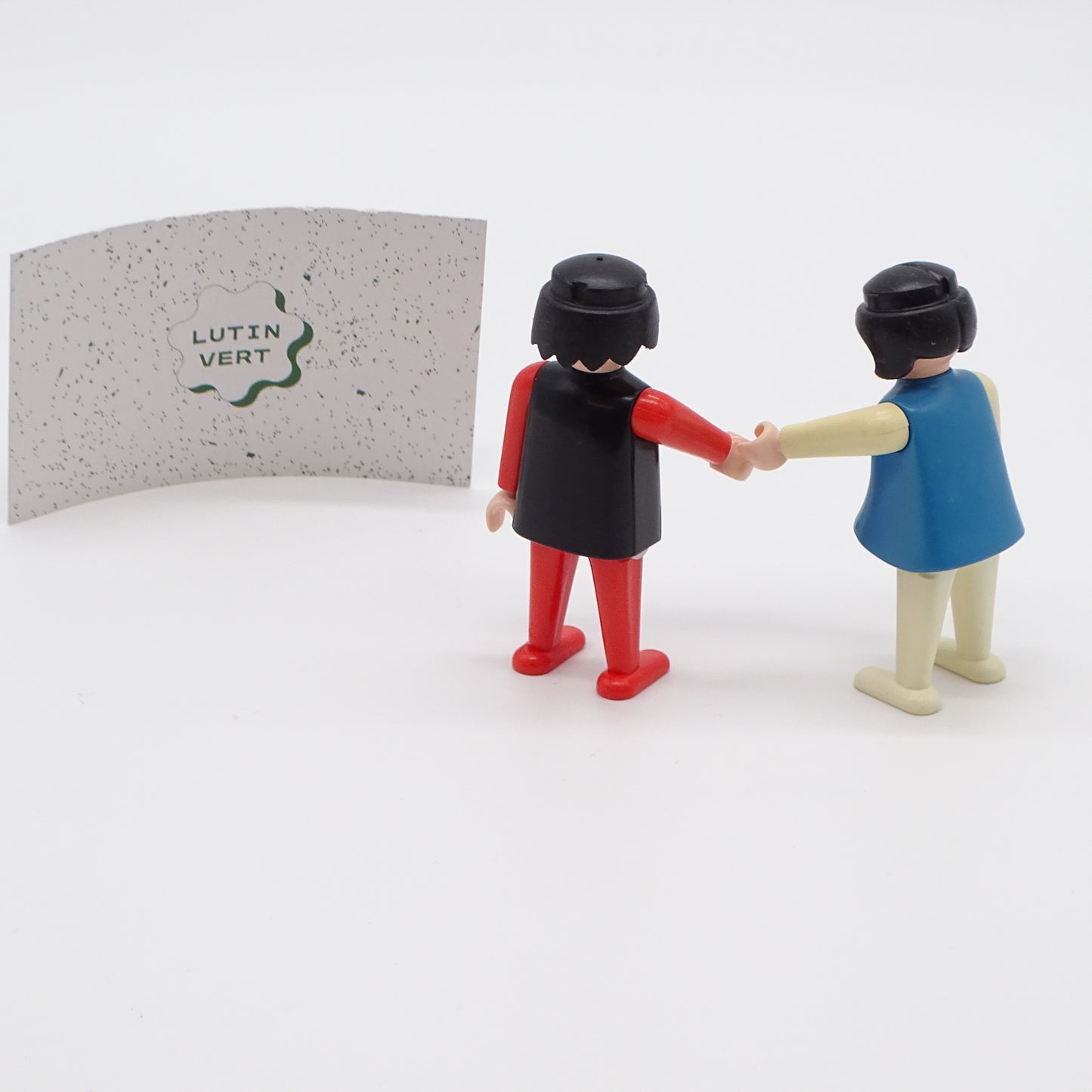 Lot de 2 personnages Playmobil Geobra année 1974 d'occasion PLAYMOBIL - Dès 4 ans | Ref 13482
