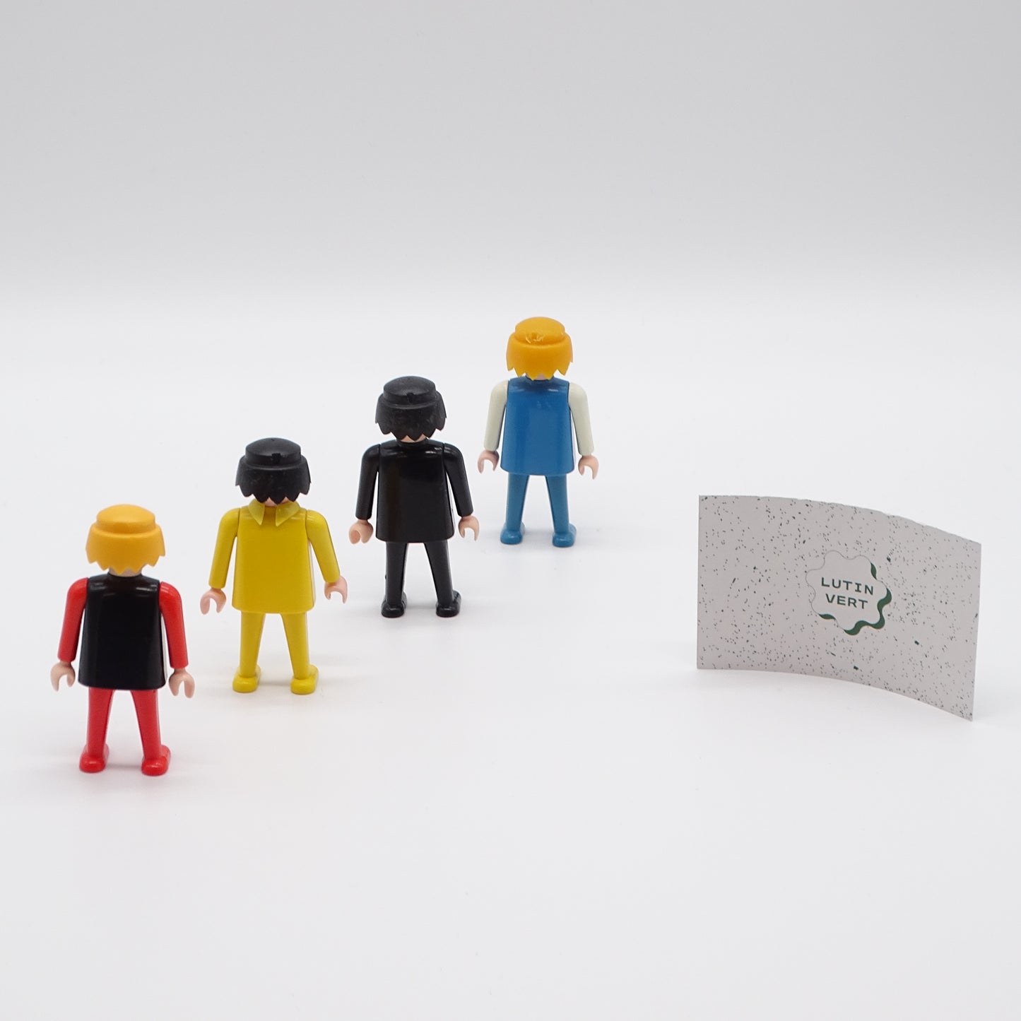 4 personnages Géobra 1974 d'occasion PLAYMOBIL - Dès 4 ans | Ref 13492
